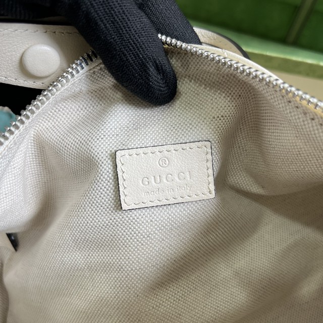 gucci專櫃新款原廠皮圓形手袋 古馳Blondie系列小號肩背包 jcp2073